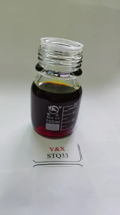 STQ33 Químicos de espuma de flutuação Líquido oleoso vermelho escuro para processamento de minério 1